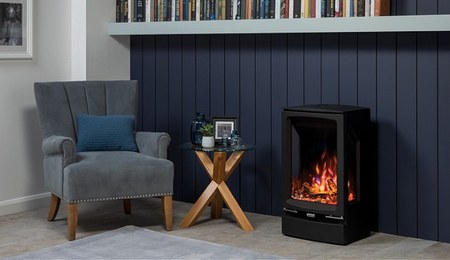 Gazco Vogue Midi T driezijdig op plint